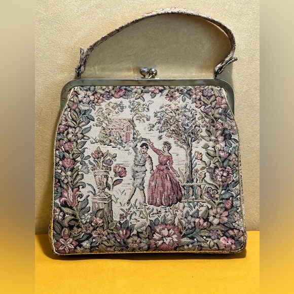 Vintage JR Miami USA Tapestry Bag - Picture 1 of 8